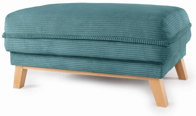 Тюркоазена табуретка от рипсено кадифе Tori – Bonami Selection