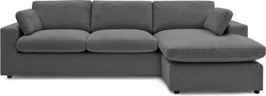 Тъмносив ъглов диван Belair – Bobochic Paris