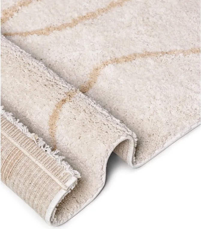 Кремав килим 80x150 cm Routa – Universal