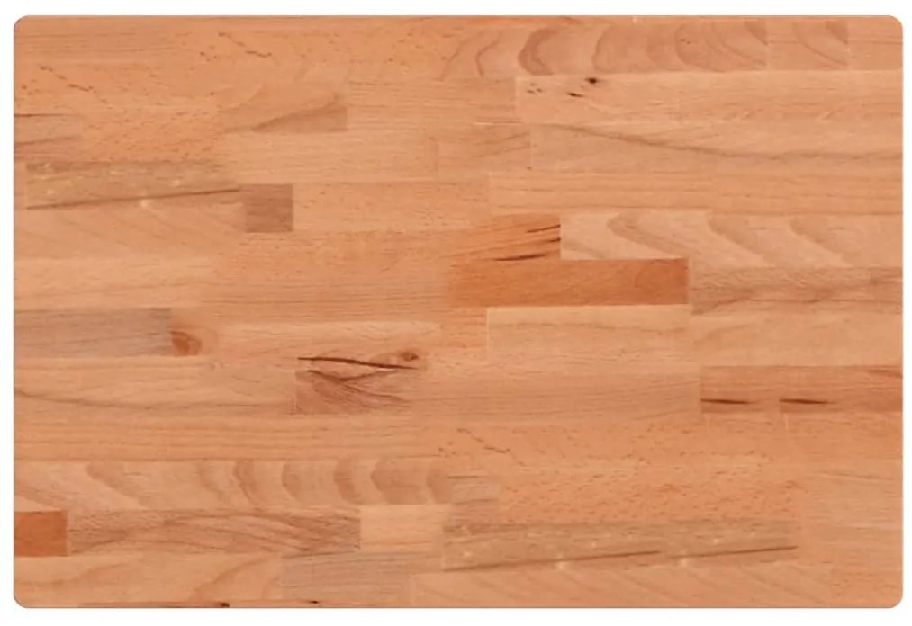 3188899 vidaXL Плот за маса 60x40x4 см правоъгълен масивен бук