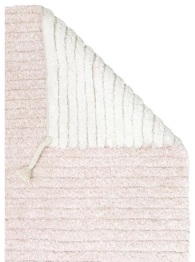 Светлорозов памучен килим 120x160 cm Gelato Pink – Lorena Canals