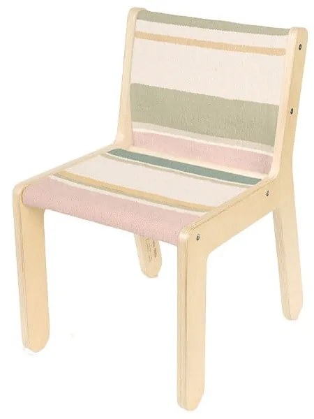 Детски стол в естествен цвят Kaarol Earth – Lorena Canals