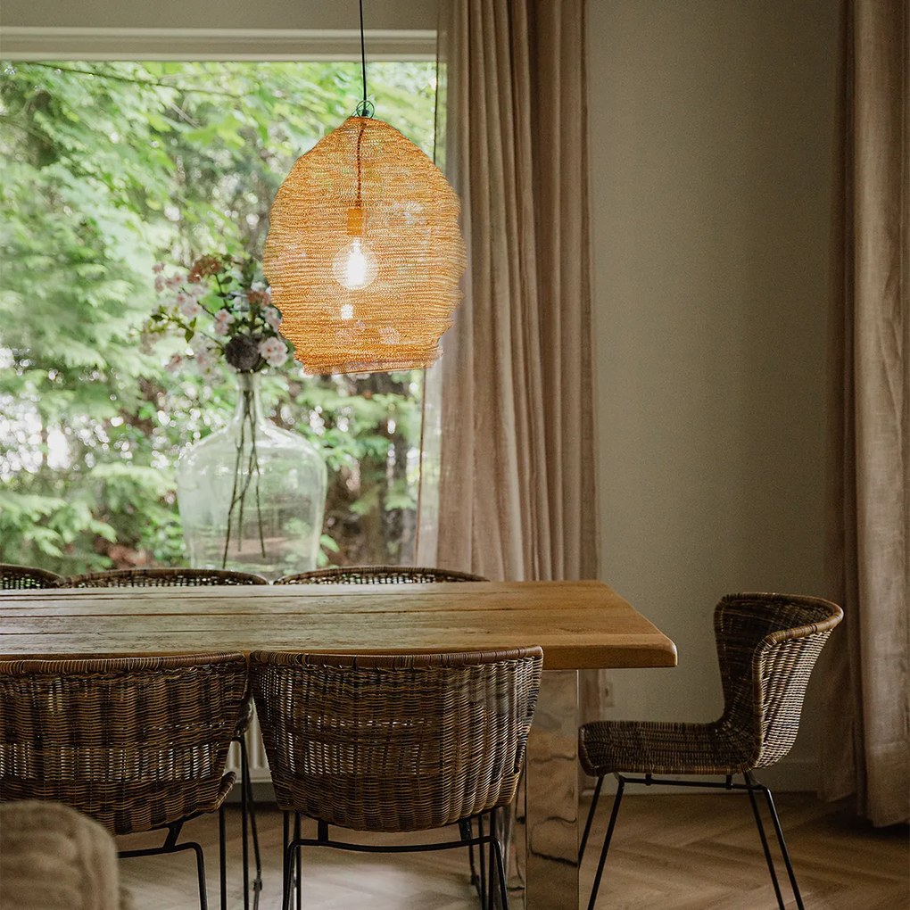 Ориенталски висящ аплик златен - Nidum