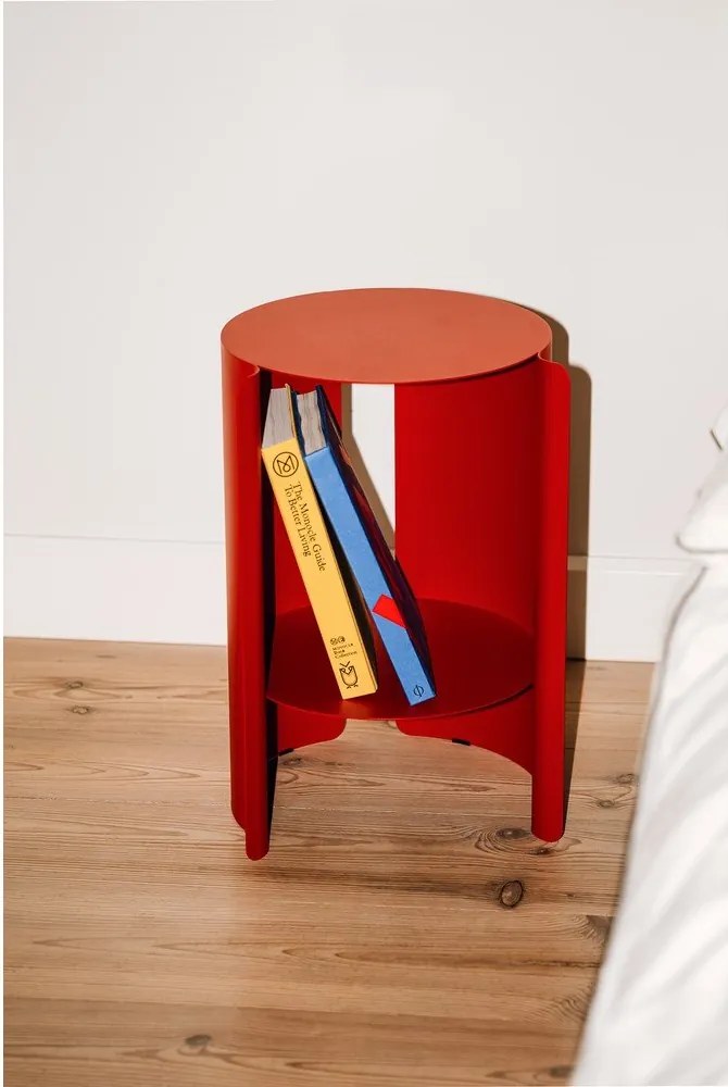 Стоманена кръгла странична масичка ø 32 cm Wa – noo.ma