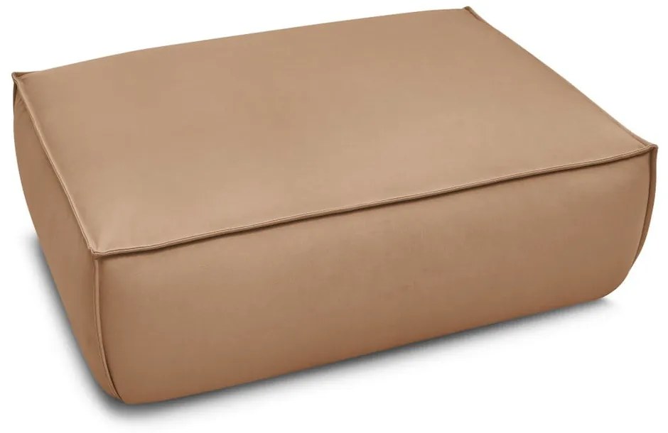 Кафява табуретка от изкуствена кожа Boheme – Bobochic Paris