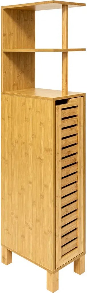 Шкаф за баня 5five Sicela, Тоалетен, Бамбук, 13x30x120 cm