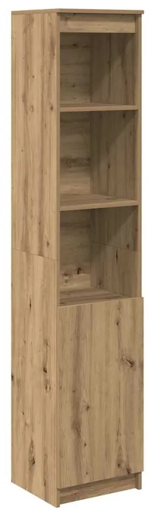 861678 vidaXL Highboard Artisan Дъб 37,5x35x180 cm Инженерна дървесина