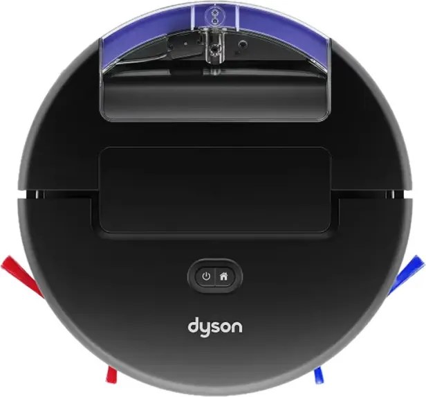 Прахосмукачка робот Dyson Spot+Scrub Ai 586183-01, 18000 Pa, 3 л, Сухо/мокро, Разпознаване на петна, Автоматична станция, Черен/Син