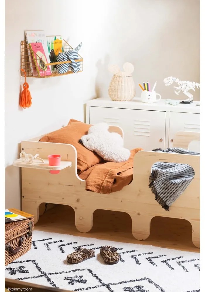 Кремав ръчно изработен памучен килим подходящ за пране 170x120 cm Bereber Rhombs – Lorena Canals