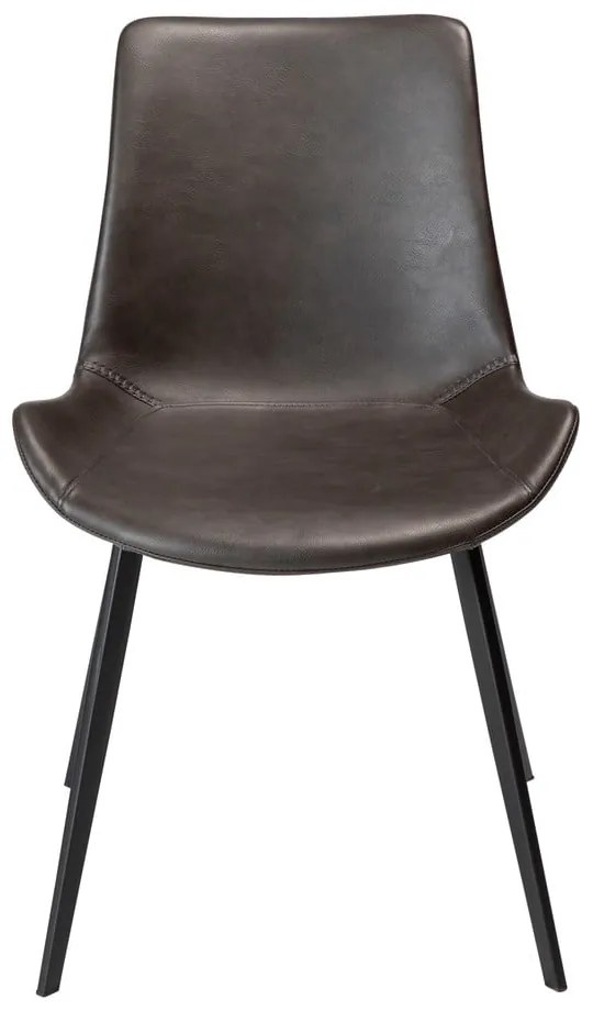 Сив стол за хранене от изкуствена кожа DAN-FORM Дания Hype - DAN-FORM Denmark