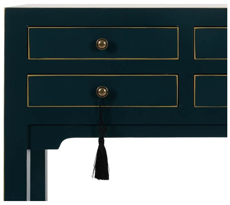 Синя конзолна маса 26x85 cm Diana – Ixia