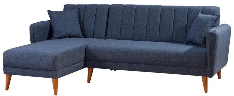 Син ъгъл на разтегателен диван (ляв ъгъл) Aqua – Balcab Home