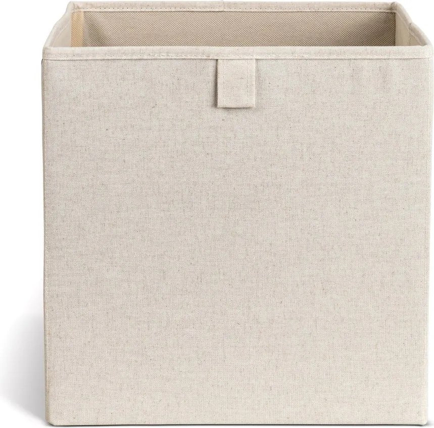Бежова текстилна кутия за съхранение 32x31,5x31,5 cm Soft Storage Cube – Bigso