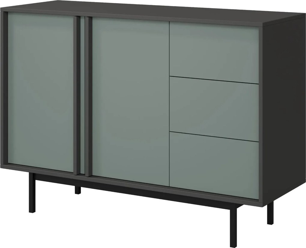 Бюфет Alsy Reg II-Тъмносив