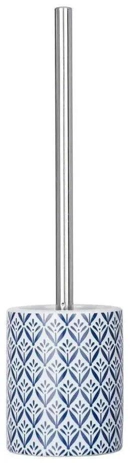 Синя керамична четка за тоалетна Lorca – Wenko