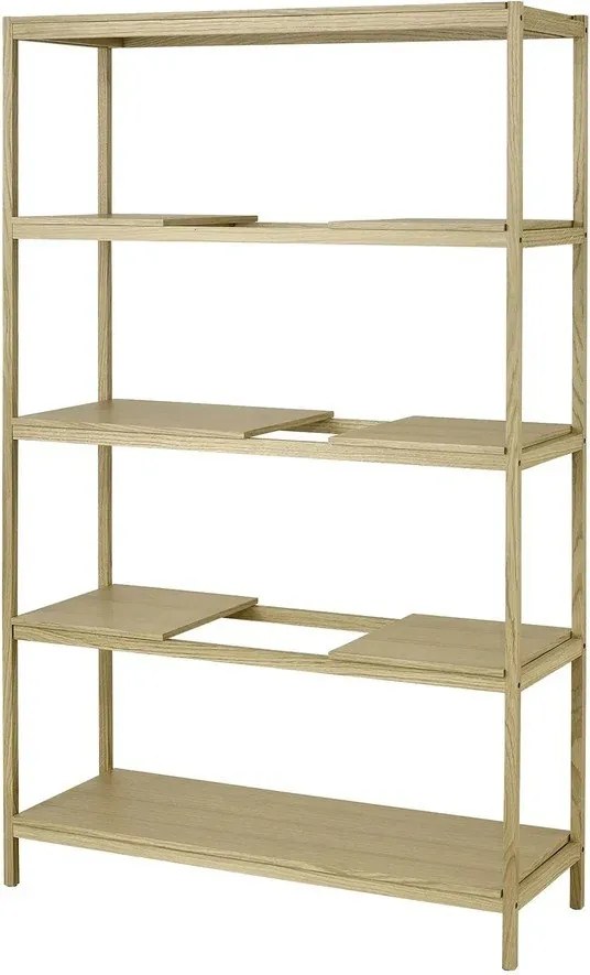 Стелаж от декор от дъб в естествен цвят 105x170x40 cm Sukoya – Blomus