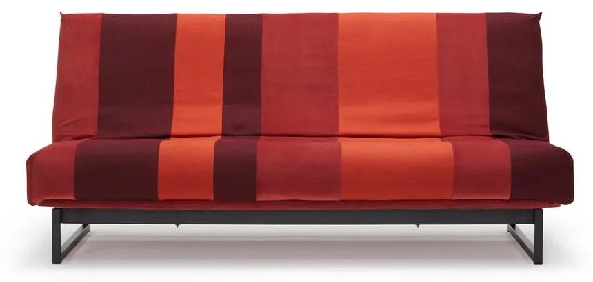 Червен разтегателен диван 200 cm Fraction – Innovation