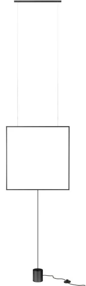 Redo 01-2134 - LED Лампион SLICK LED/28W/230V черен