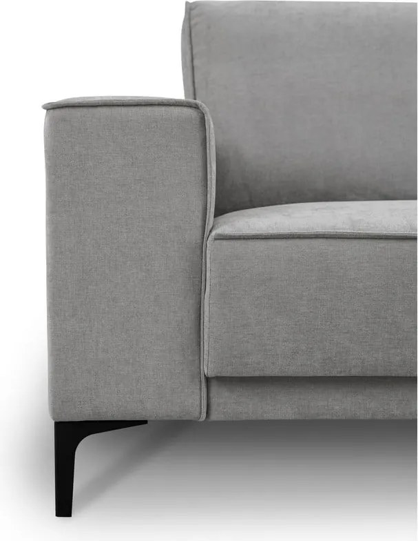 Сив ъглов диван (десен ъгъл/L форма) Copenhagen – Scandic