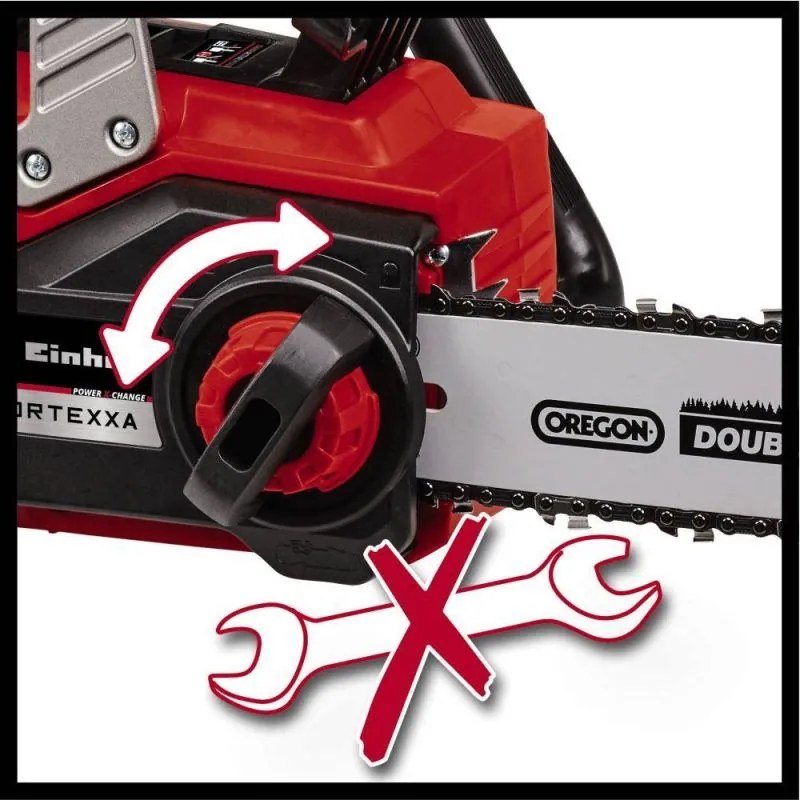 Акумулаторен верижен трион Einhell FORTEXXA 18/30 Power X-Change TE-CD, 18 V, 300 мм, без батерии и зарядно устройство (4600010)