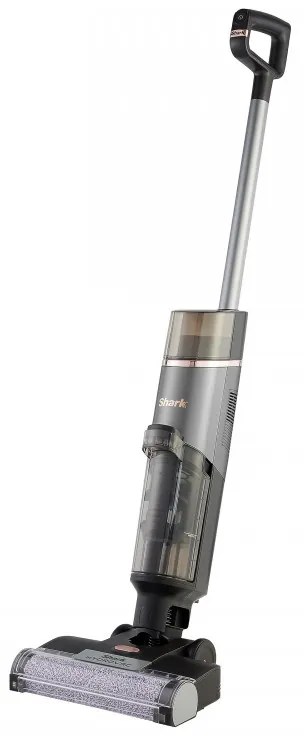 Вертикална прахосмукачка Shark HydroVac WD210EU, 170W, 0.5 л, 88 m2, Самопочистващ, Автономия 25 минути, Сив