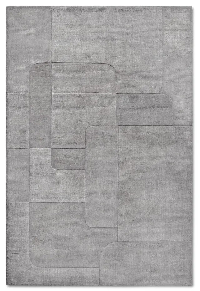 Сив ръчно изработен вълнен килим 80x150 cm Charlotte – Villeroy&amp;Boch