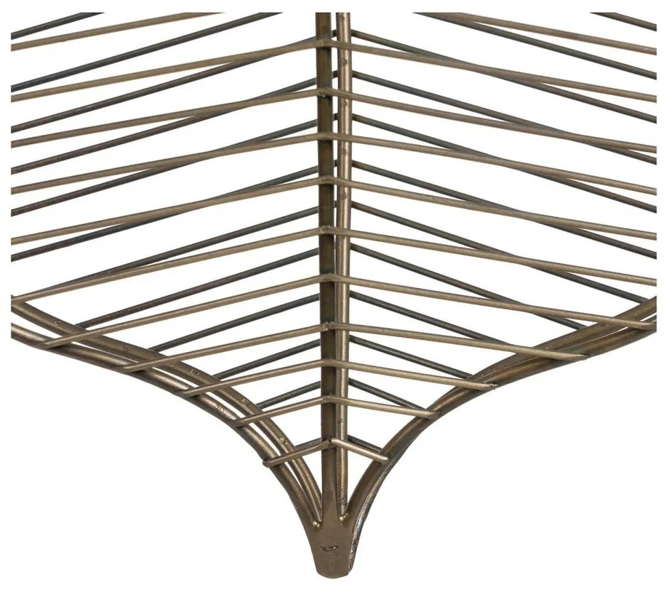 Висящо осветително тяло в златист цвят с метален абажур – Ixia