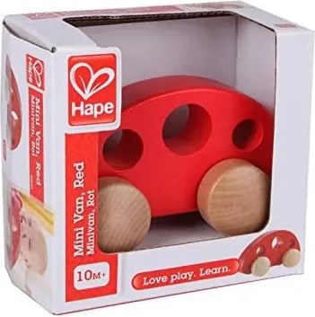 Hape - Дървена играчка - мини ван H0052