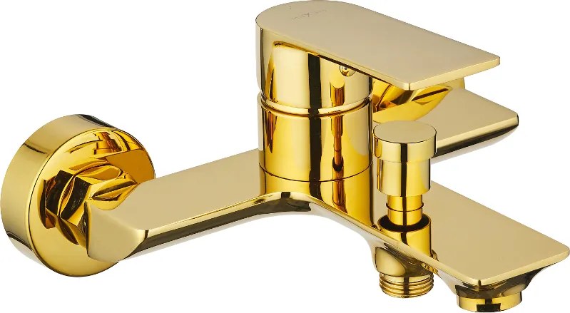 Mexen Alexa батерия за вана, златна - 71230-50