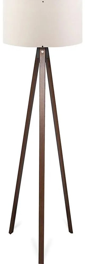 Подова лампа AYD 1xE27/40W/230V кафява/кремава