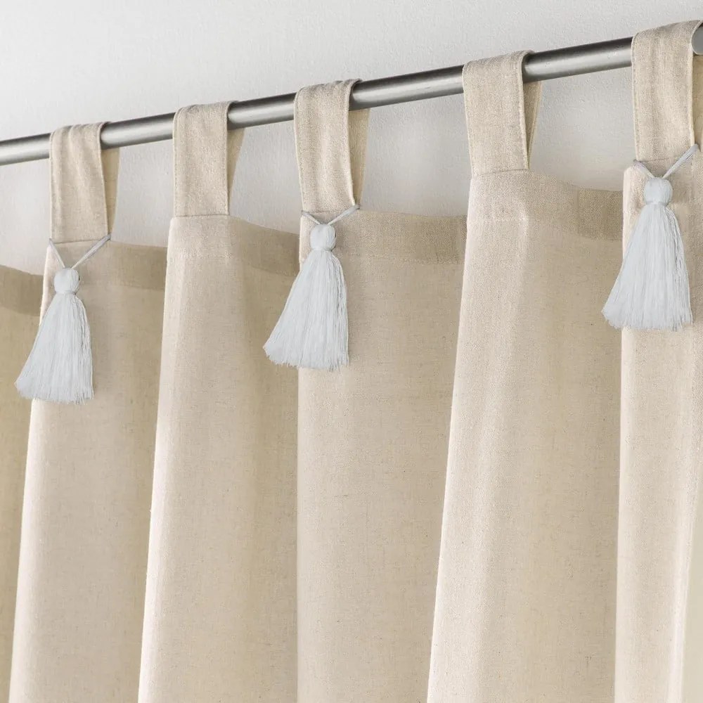 Бежово перде 140x240 cm Cyrine – douceur d'intérieur