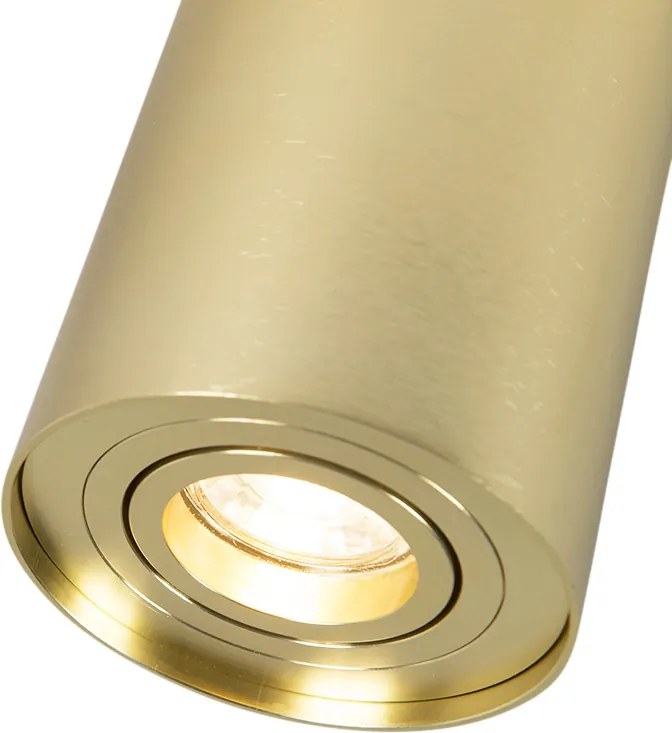 Интелигентен дизайнерски прожектор златен вкл. GU10 WiFi източник на светлина - Rondoo Up