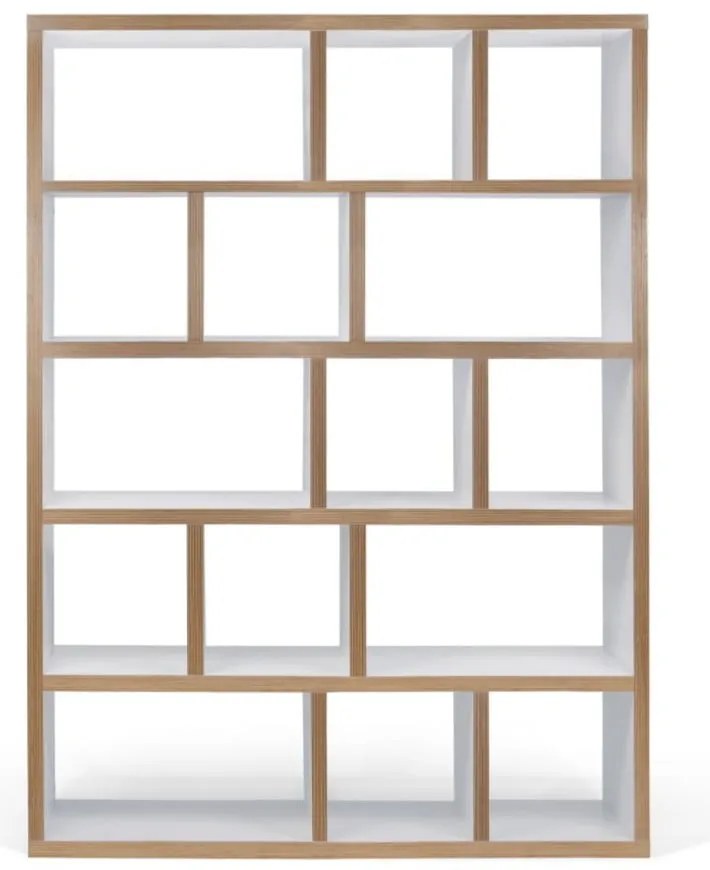Бяла/естествена библиотека 150x198 cm Berlin – TemaHome