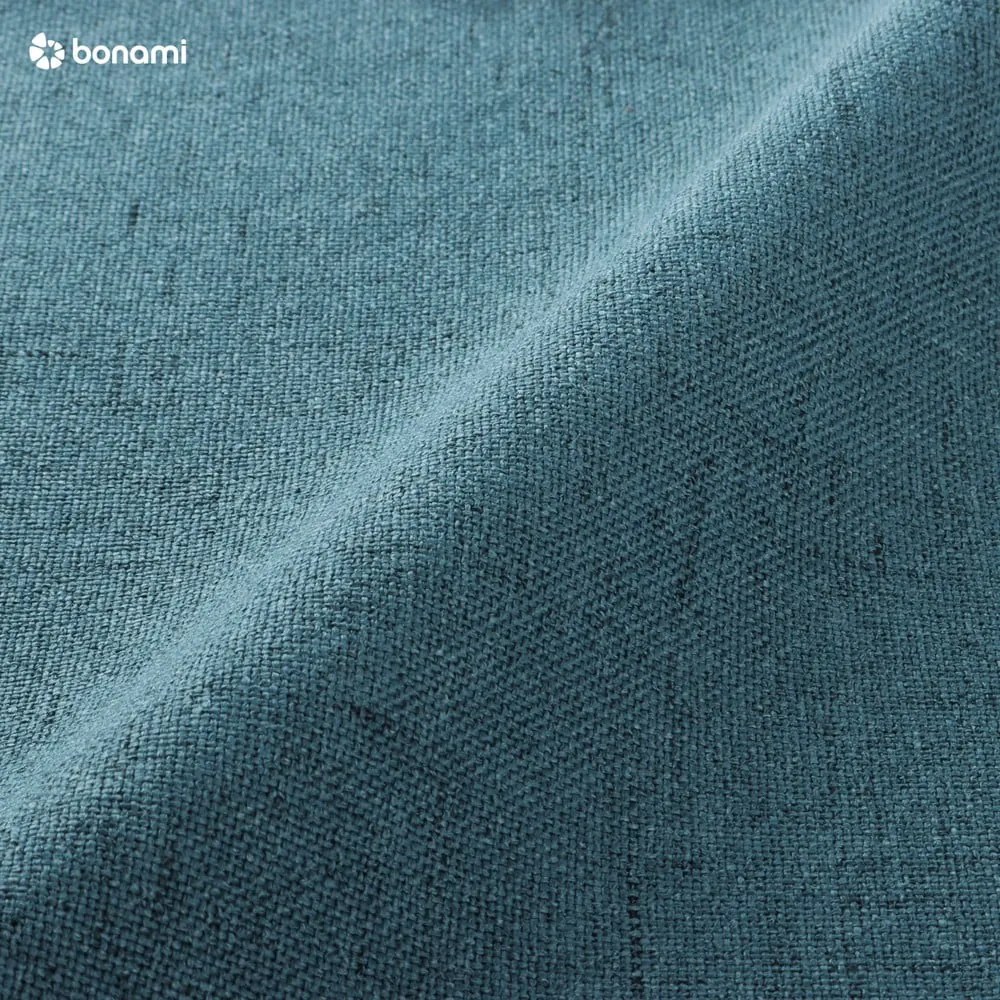 Тюркоазен U-образен разтегателен диван, десен ъгъл Charming Charlie - Miuform