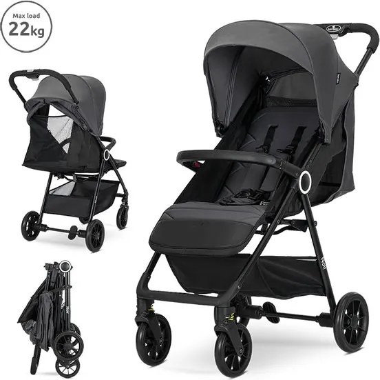 Детска лятна количка NOIR LORELLI - Grey