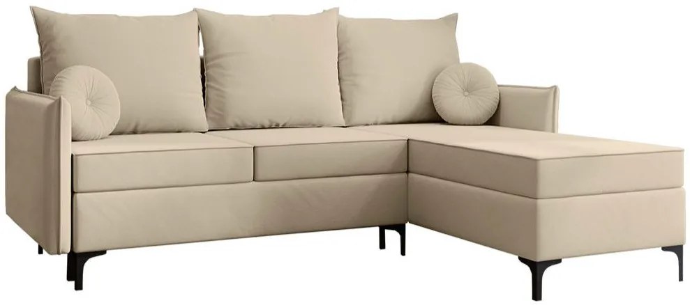 Ъглов диван Leon L-Mpez-Right