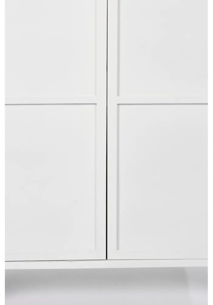 Бял метален шкаф 35x150 cm Miya - White Label