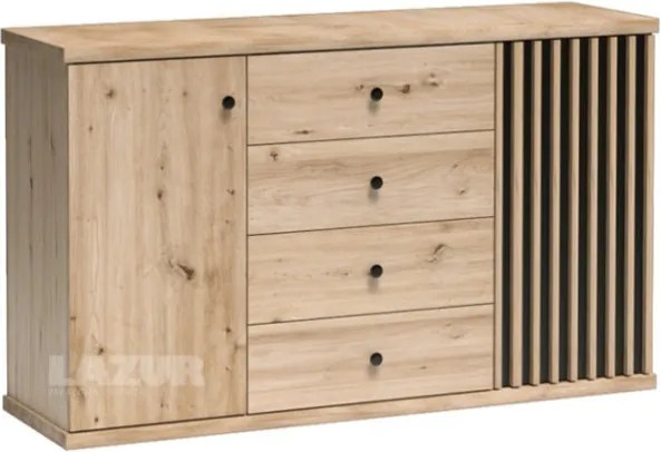 Комод Кали с врати и чекмеджета