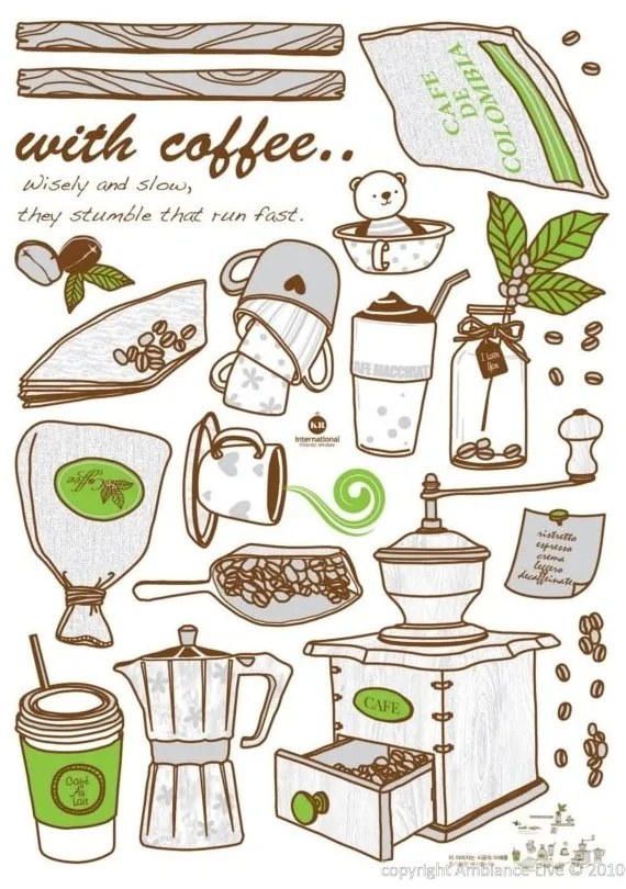 Стикер за кафемелачка - Ambiance