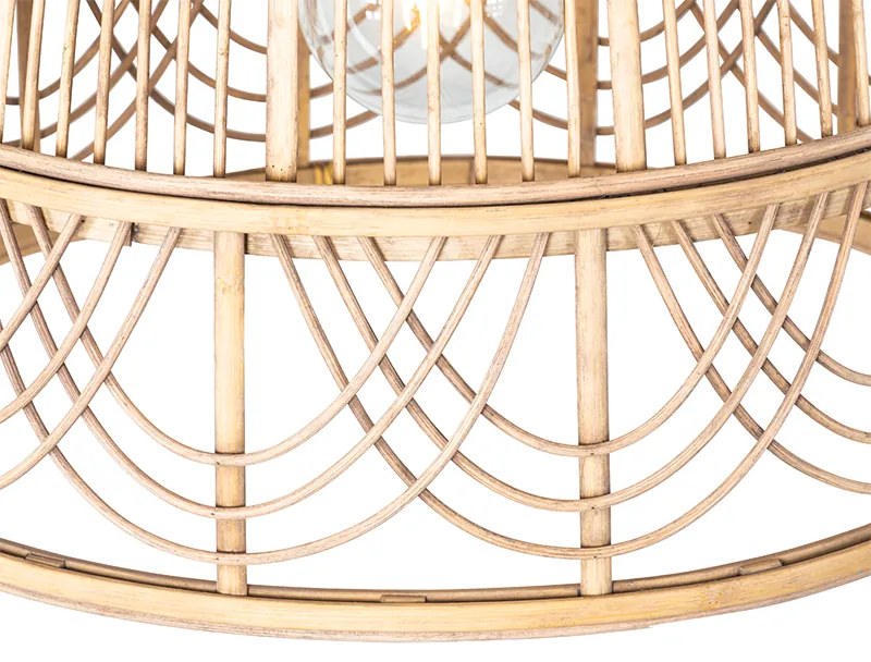 Ориенталски окачен аплик ратан 44 см - Michelle