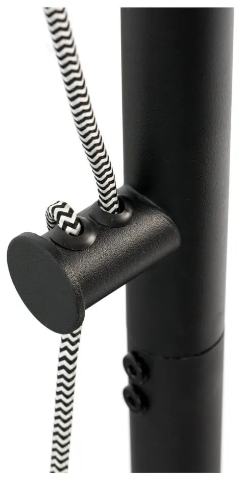 Черна подова лампа Tokio - White Label