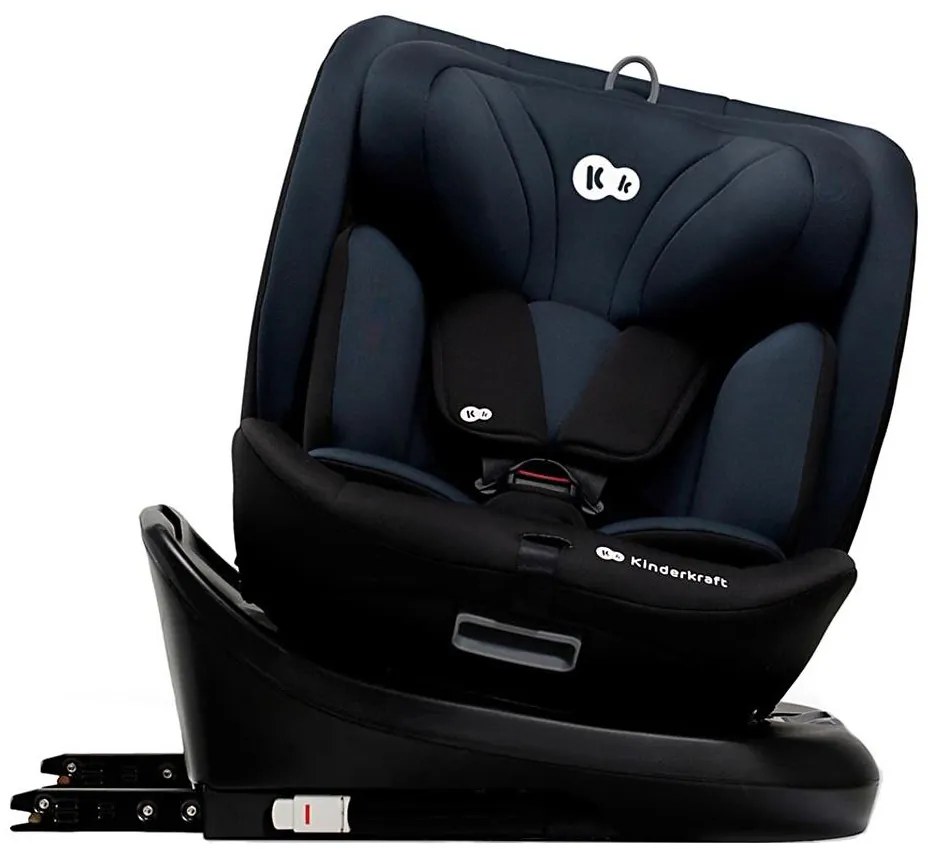 KINDERKRAFT - Детска седалка I-GROW i-Size (40-150 см) черна