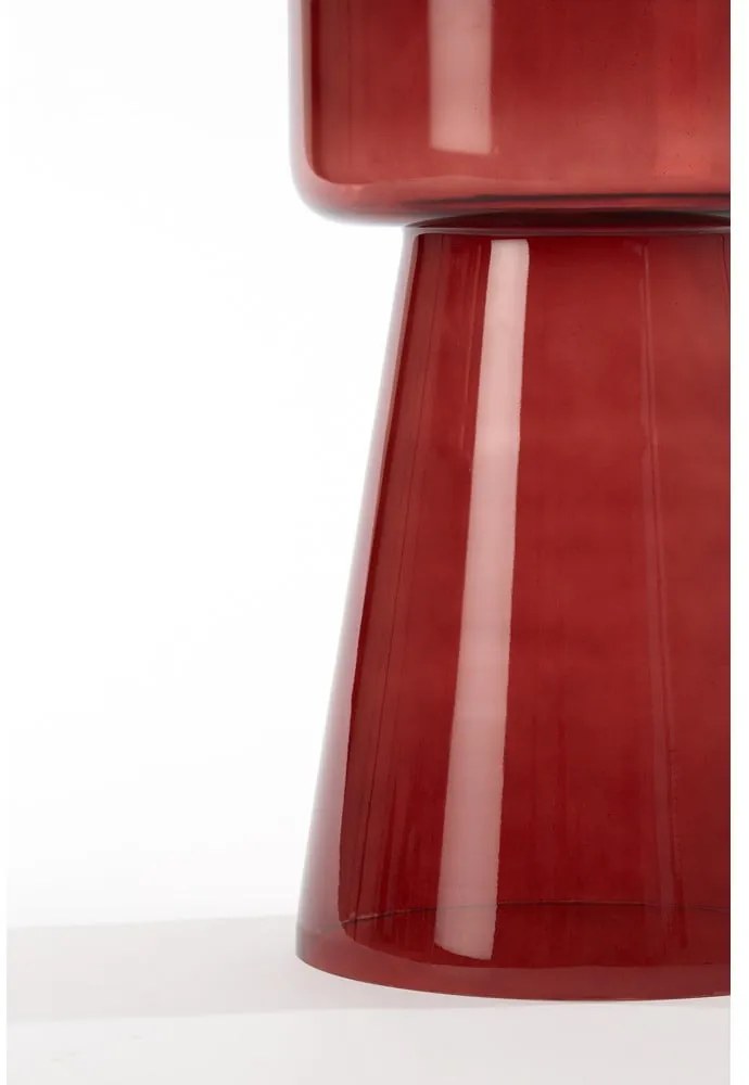 Стъклена кръгла странична масичка ø 30 cm Dakwa – Light & Living