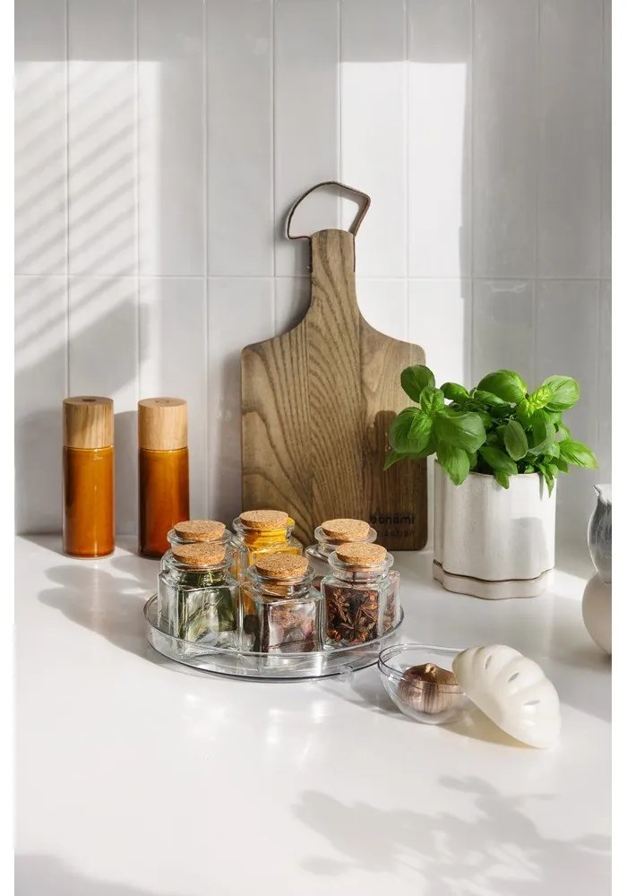 Въртящ се пластмасов органайзер за подправки ø 29 cm – Casa De Engel