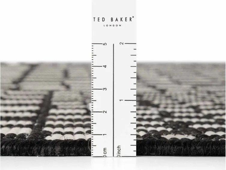 Черен/кремав килим за открито и закрито 200x300 cm Haringey Barkham – Ted Baker