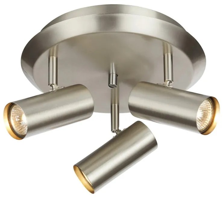 Стенна лампа в сребристо Barcelona Tres - Markslöjd