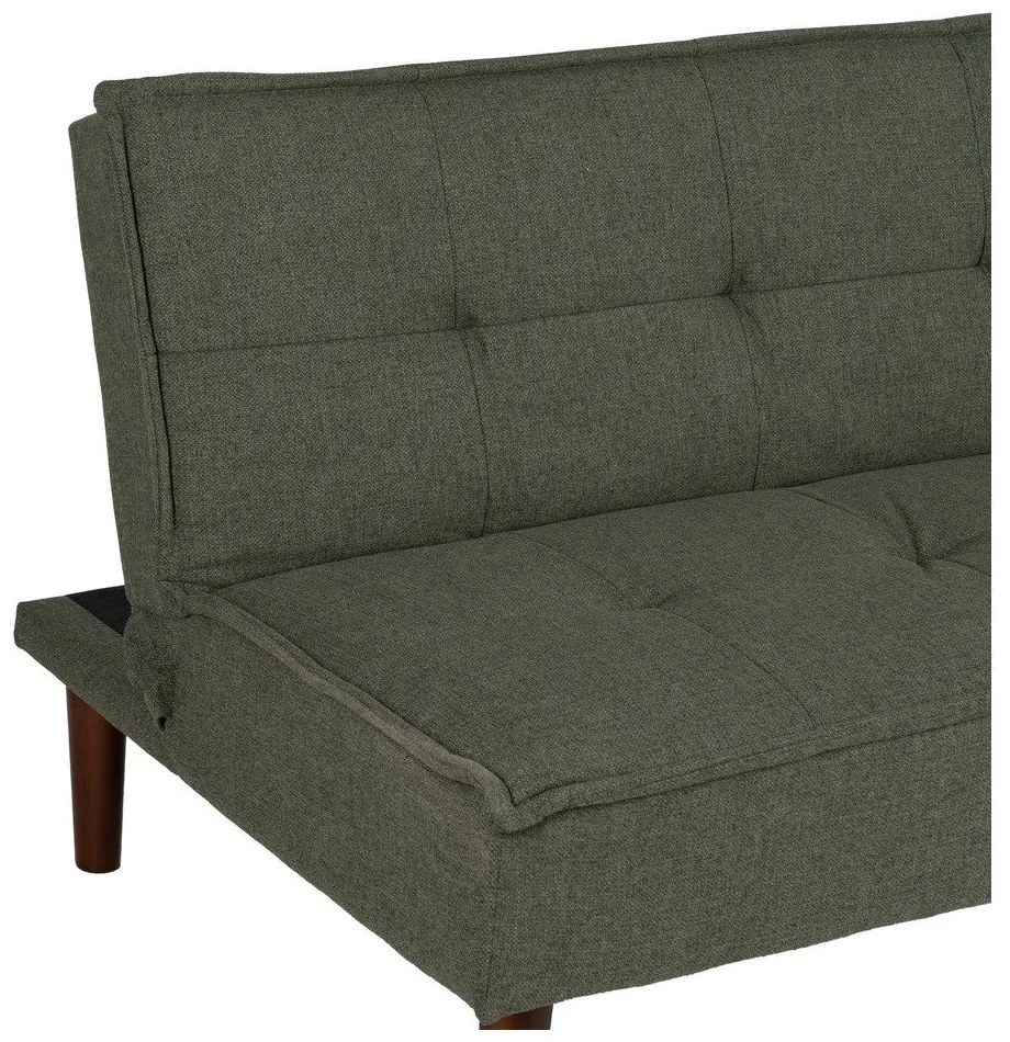 Зелен шенилов разтегателен диван 181 cm – Ixia