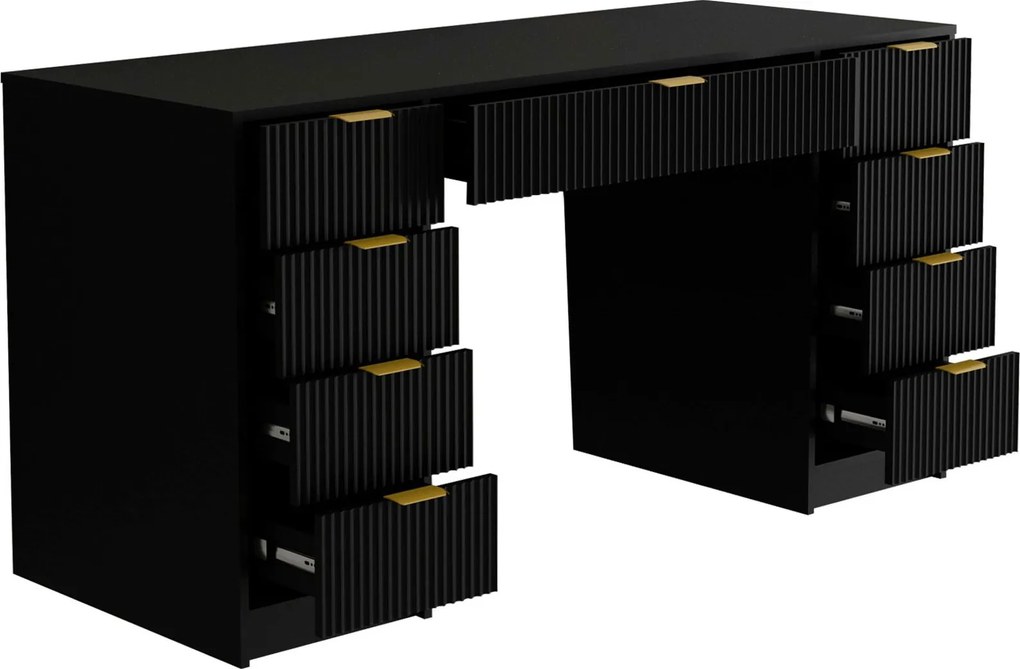 Тоалетка Allegro plus-Черна