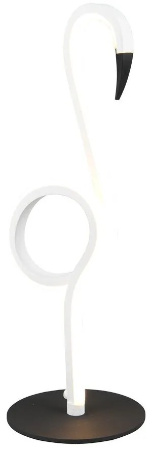 Бяла LED настолна лампа (височина 35 cm) Ingo – Reality