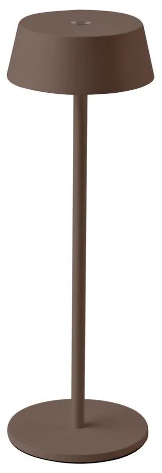 LED външна регулируема докосваема презареждаща настолна лампа LED/2W/5V IP54 каф